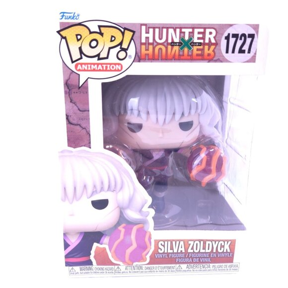 Funko Pop Silva Zoldyck 1727 Hunter X Hunter Vinyl Figure Animation w/ Protector - Picture 2 of 12